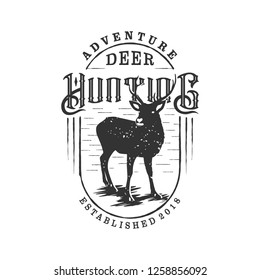 Adventure Hunting vintage logo