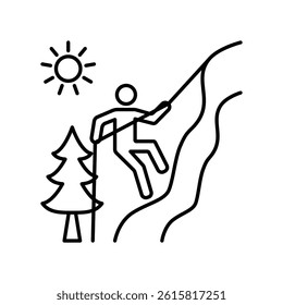 Adventure icon illustration vector design template