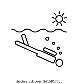 Adventure icon illustration vector design template