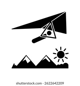 Adventure icon illustration vector design template