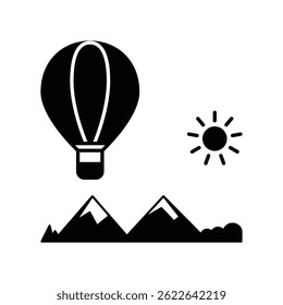 Vektordesign-Vorlage für Abenteuer-Symbol