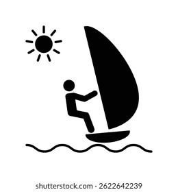Adventure icon illustration vector design template