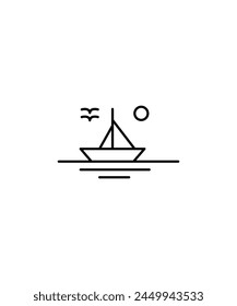 adventure icon, vector best line icon.