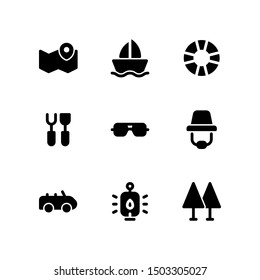 Adventure icons in for any purposes. Perfect for website mobile app presentation and any other projects
