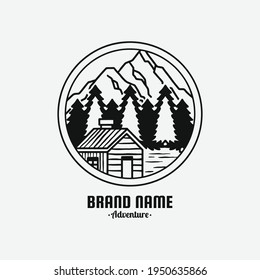 Adventure Journey Vector Logo Template