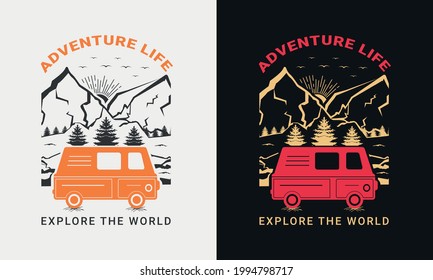 712 Van Life Logo Images, Stock Photos & Vectors | Shutterstock