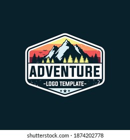 adventure logo and badge templates