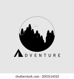 Adventure logo design can be used for adventurous companies or others