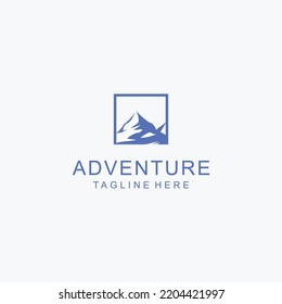 Adventure logo design icon tamplate
