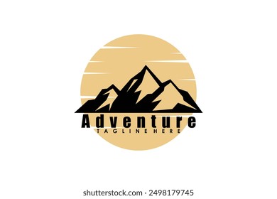 adventure logo design with modern concept