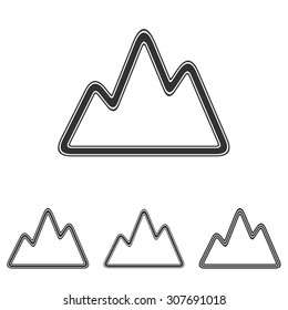 Adventure logo design set