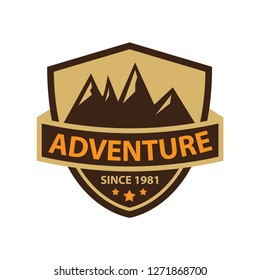 adventure logo icon vector