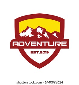 adventure logo, mount logo inspiration