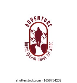 Adventure logo template for business or company. Holidays.