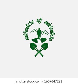 Adventure logo template for business or company. Holidays.