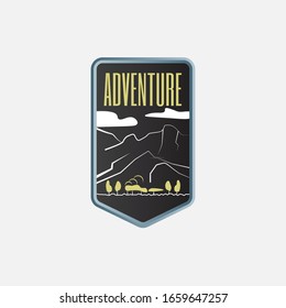 Adventure logo template for business or company. Holidays.