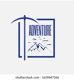 Adventure logo template for business or company. Holidays.