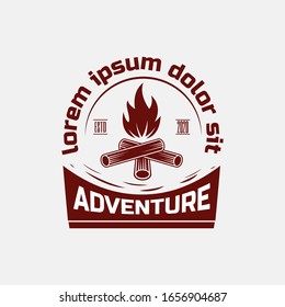 Adventure Logo Template Illustration for company