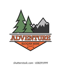 Camping Vector Adventure Logo Vector Stock Vector (Royalty Free ...