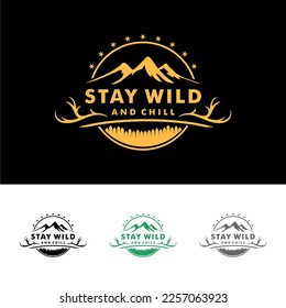 Adventure logo vector isolated on white background
