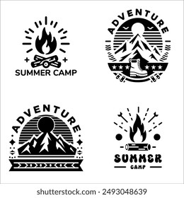 adventure logo vector for travel
