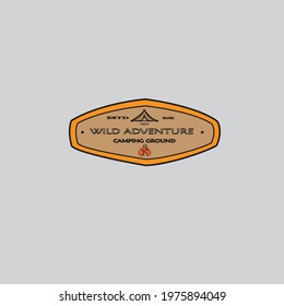 Adventure logo Vintage Vector Design Illustration