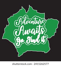 Adventure mountain  hiking travel camping wildlife outdoor t shirt design 