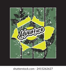 Adventure mountain  hiking travel camping wildlife outdoor t shirt design 