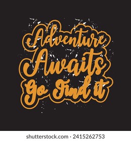 Adventure mountain  hiking travel camping wildlife outdoor t shirt design 