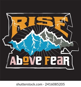Adventure mountain  hiking travel camping wildlife outdoor t shirt design 