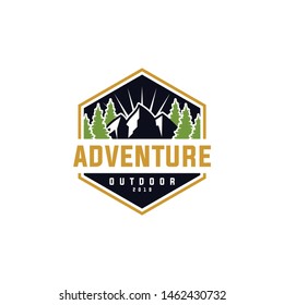 Adventure Of Mountain Logo Design