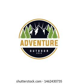 Adventure Of Mountain Logo Design