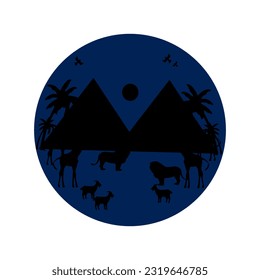 Adventure. Mountain logo design vector illustration, outdoor adventure . Vector graphic for t shirt and other uses.