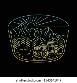 Adventure Nature Wild Graphic Illustration Vector Art T-shirt Design