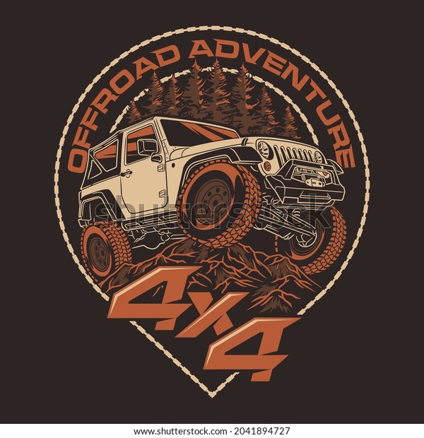 adventure offroad\
4x4 badges logo sticker\
outdoor