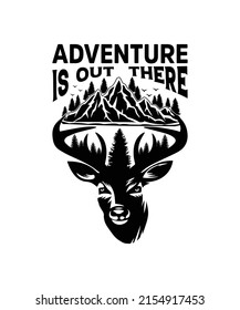 Adventure  is out there. Adventure t shirt design 