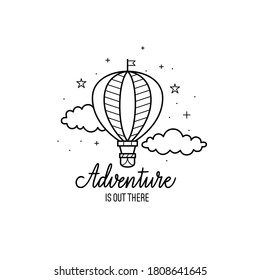 Adventure out there vector travel nice flat design