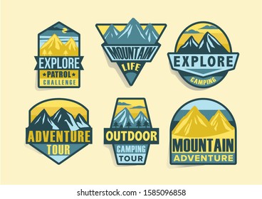 Adventure Outdoor Patch Design Set 