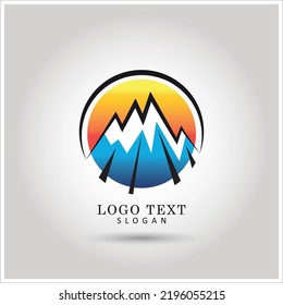 Adventure And Outdoor Sport Logo. Icon And Symbol Template