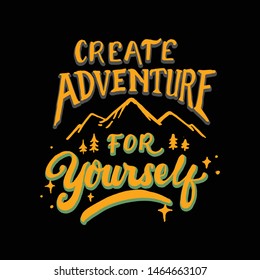 Adventure quotes. Good for artprint wallpaper,decoration.or you can print on tshirt.