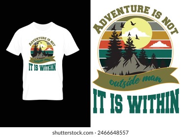 adventure, retro, nature, illustration, mountain, landscape, design, hiking, graphic, forest, vector, vintage, print, outdoor, expedition, tree, travel, art, drawing, outdoors, typography, wild
