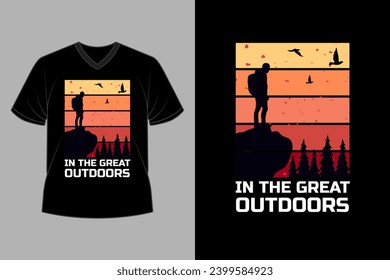 Adventure Retro Vintage T Shirt Design