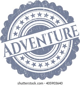 Adventure rubber stamp