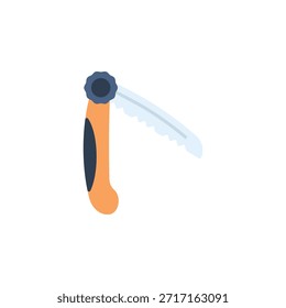 Ícone de vetor Adventure Saw. ícone de aventura estilo plano. uso perfeito para logotipo, apresentação, site, e muito mais.