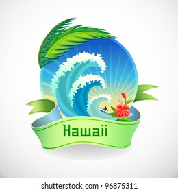 Adventure Surfing in Tropical Island