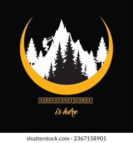ADVENTURE T SHIRT DESIGN O