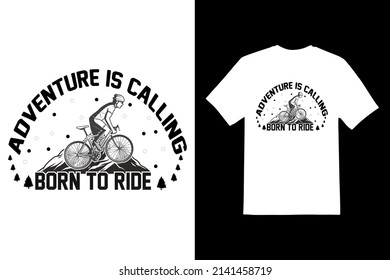 Adventure  T Shirt Design Vector