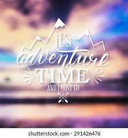 Ilustración del tiempo de aventura