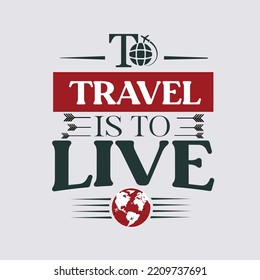 Adventure travel based t-shirt design.