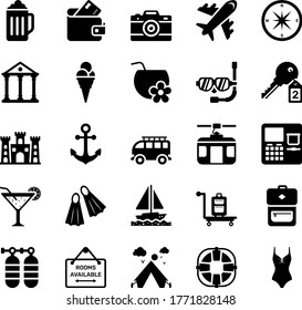 Adventure & Traveling Filled Icons Pack 